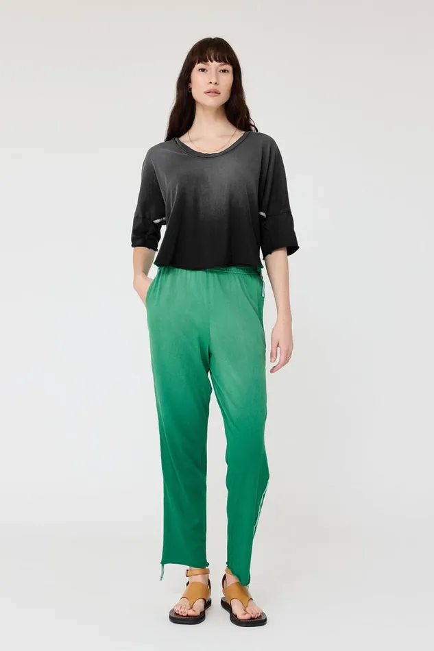 Raquel Allegra Faded Jade Adams Pant Women Bottoms
