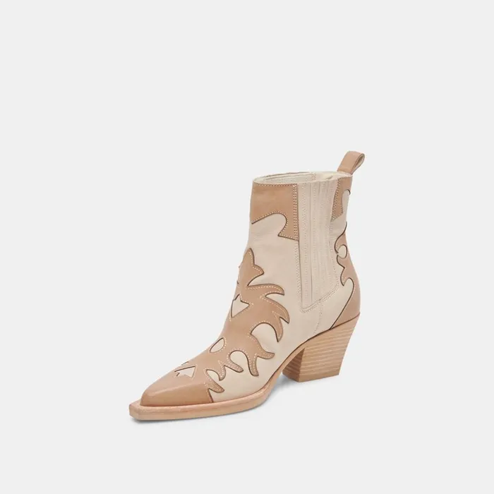 Renia Boots Dune Multi Nubuck Women Dolce Vita Boots and Booties