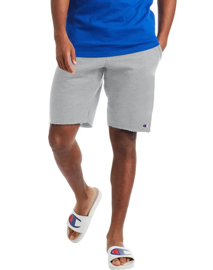 Reverse Weave CutOff Shorts 10034 Oxford Grey Men Champion Shorts