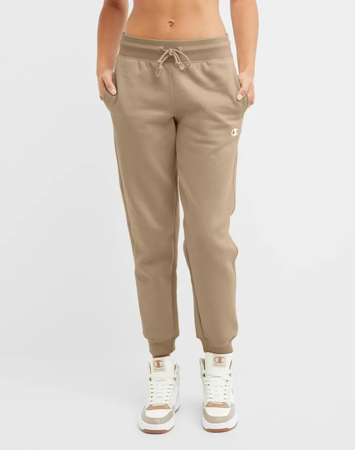 Reverse Weave Joggers C Logo 29034 Country Walnut Women Champion Pants