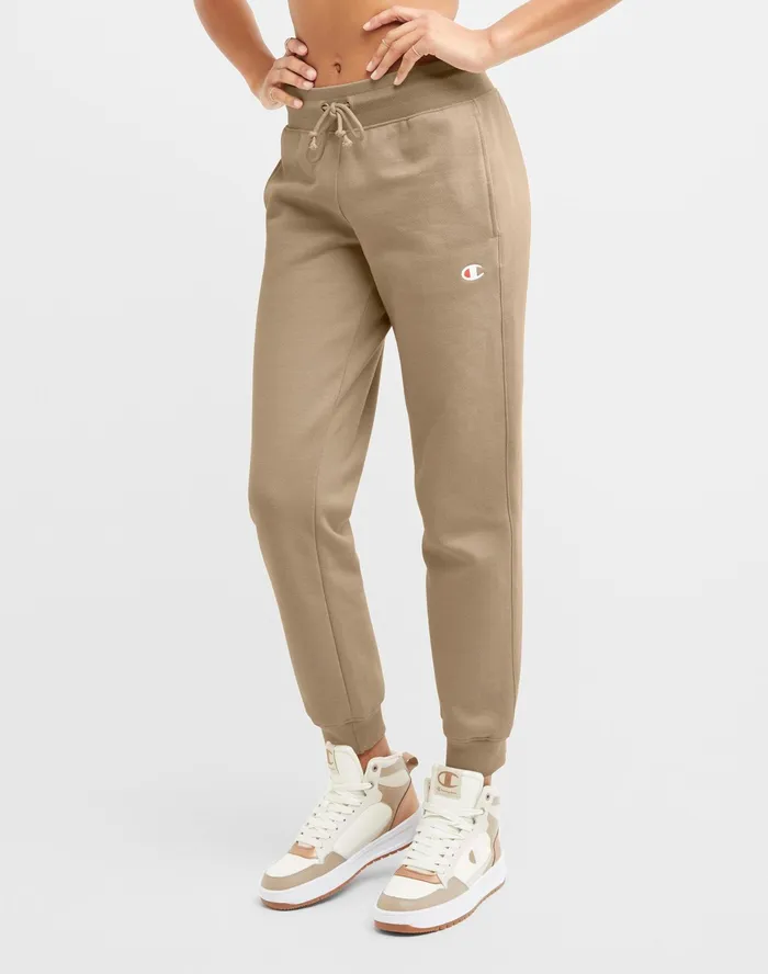 Reverse Weave Joggers C Logo 29034 Country Walnut Women Champion Pants