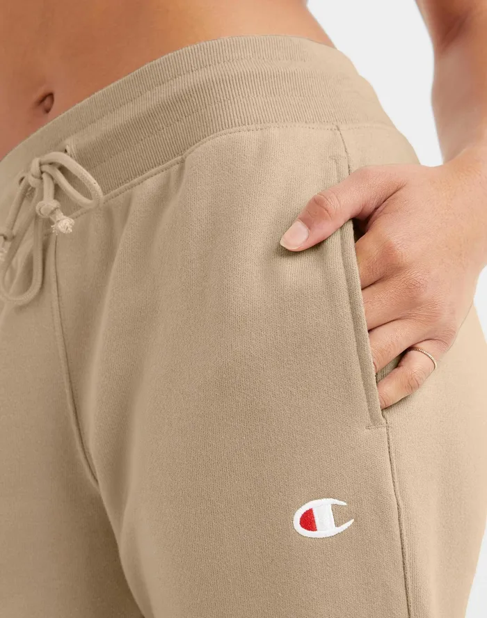 Reverse Weave Joggers C Logo 29034 Country Walnut Women Champion Pants