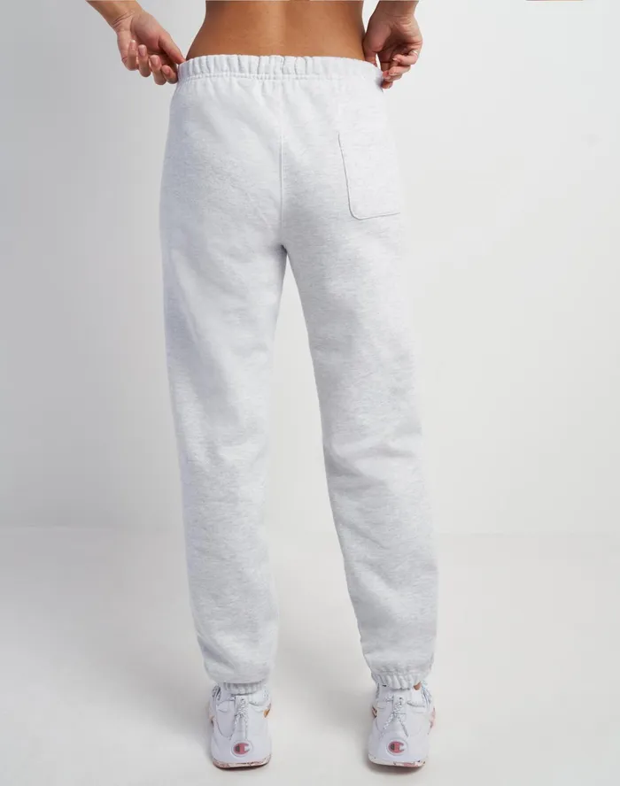 Reverse Weave Sweatpants C Logo 30034 Silver Grey Women Champion Pants
