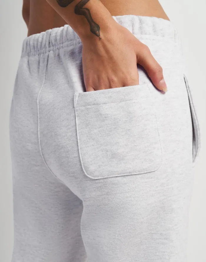 Reverse Weave Sweatpants C Logo 30034 Silver Grey Women Champion Pants
