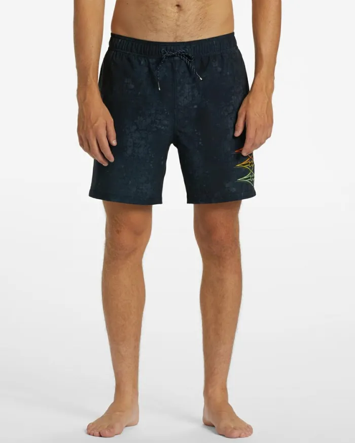 Riot Layback 17034 Boardshorts Indigo Men Billabong Side Pockets