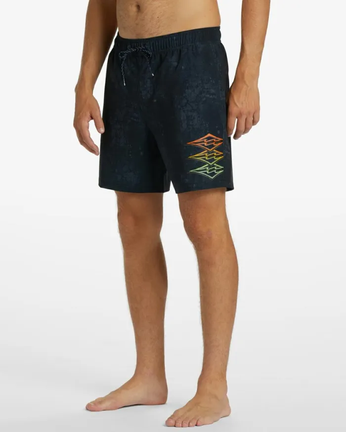 Riot Layback 17034 Boardshorts Indigo Men Billabong Side Pockets