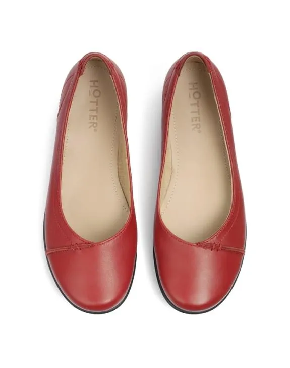 Robyn II Shoes Red Women Hotter Flat Shoes