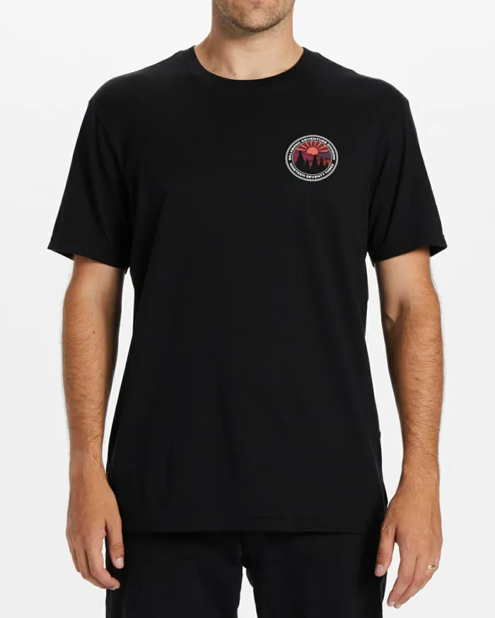 Rockies TShirt Black Men Billabong TShirts