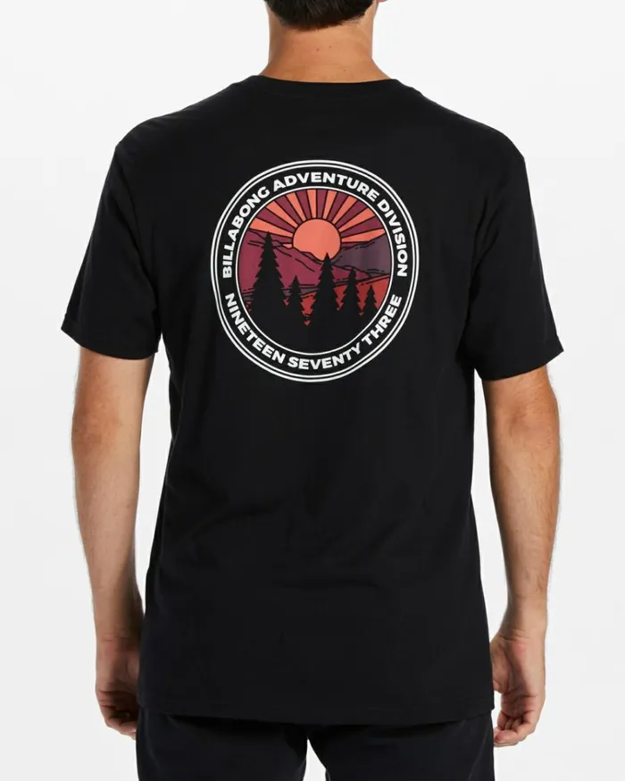 Rockies TShirt Black Men Billabong TShirts