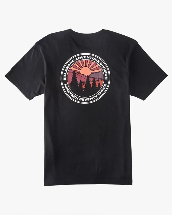 Rockies TShirt Black Men Billabong TShirts