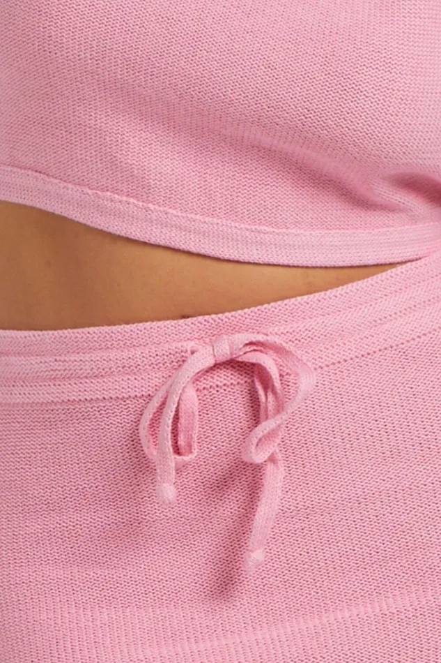 Rue Stiic 8211 Elina Knit Top In Pink Women Showpo Knitwear