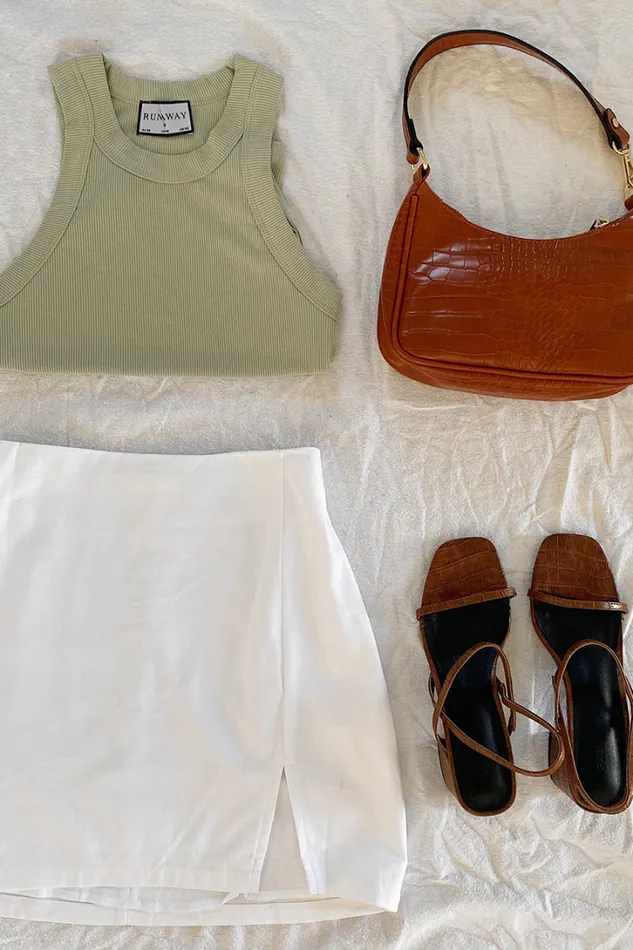 Runaway The Label Basic Staple Tank Pistachio Staple Tank Pistachio 8211 Women