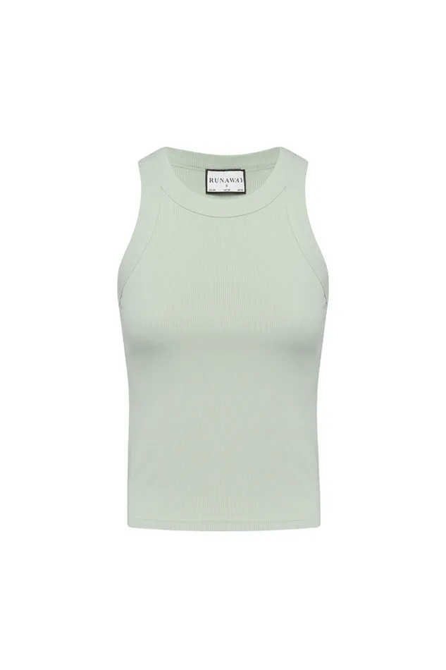 Runaway The Label Basic Staple Tank Pistachio Staple Tank Pistachio 8211 Women