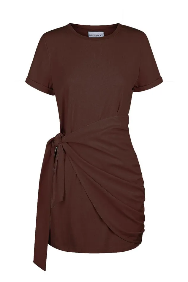 Runaway The Label Casual Dresses Winnie Shirt Dress Chocolate 8211 Women Runaway The Label Casual Dresses Winnie Shirt Dress Chocolate 8211 Women