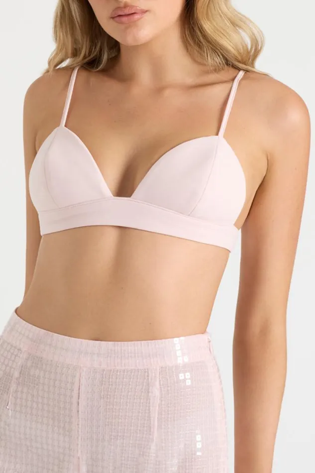 Runaway The Label Crops THE BRA TOP Pink 8211 Women