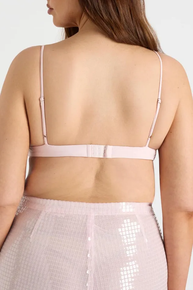 Runaway The Label Crops THE BRA TOP Pink 8211 Women Runaway The Label Crops THE BRA TOP Pink 8211 Women