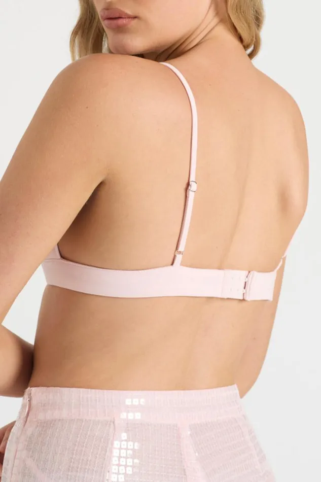 Runaway The Label Crops THE BRA TOP Pink 8211 Women Runaway The Label Crops THE BRA TOP Pink 8211 Women