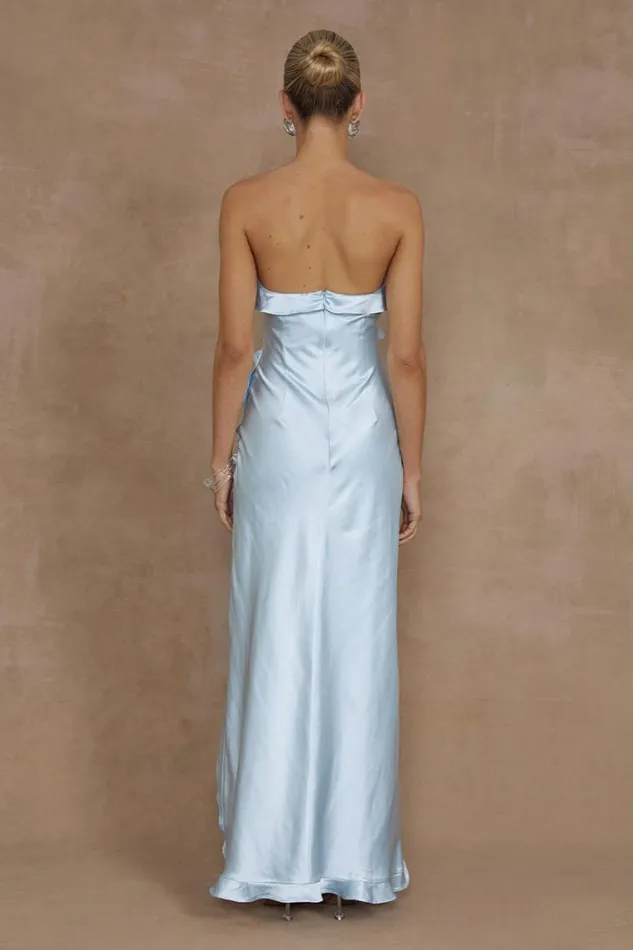 Runaway The Label Maxi Dresses LORENA MAXI DRESS Ice Blue 8211 Women