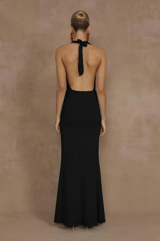 Runaway The Label Maxi Dresses LORITA MAXI DRESS Black 8211 Women