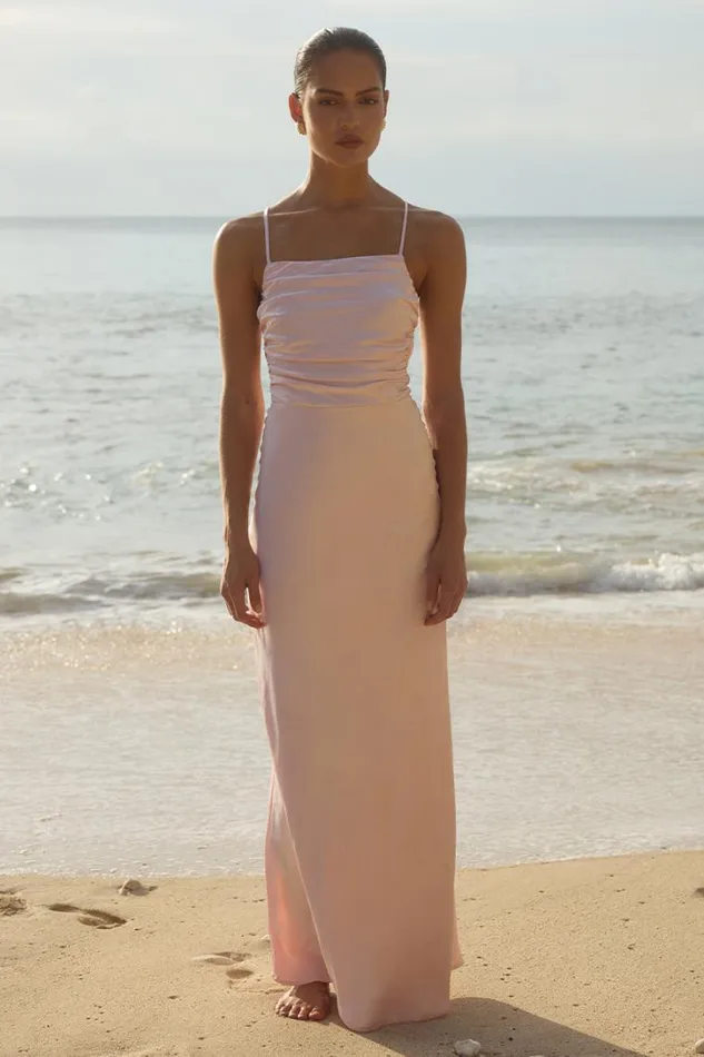 Runaway The Label Maxi Dresses LUCIENNE MAXI DRESS Musk 8211 Women