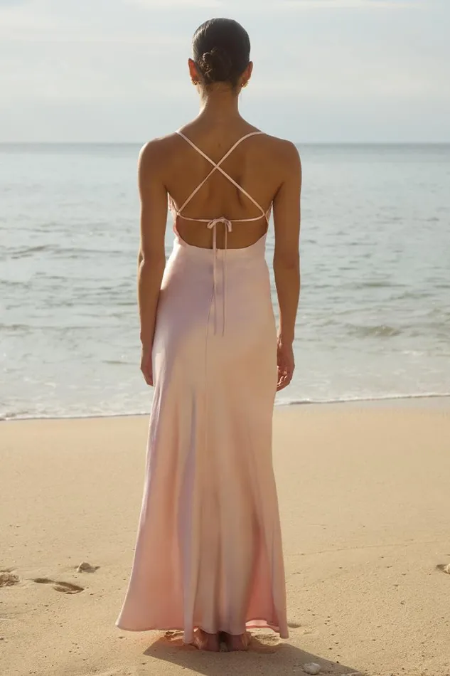 Runaway The Label Maxi Dresses LUCIENNE MAXI DRESS Musk 8211 Women
