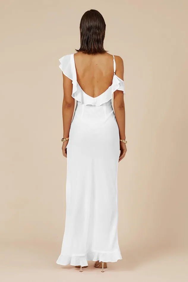 Runaway The Label Maxi Dresses VACANZA MAXI DRESS White 8211 Women