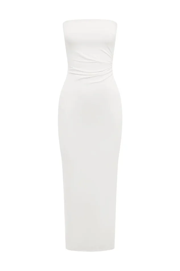 Runaway The Label Midi Dresses EDDIE MIDI DRESS White 8211 Women