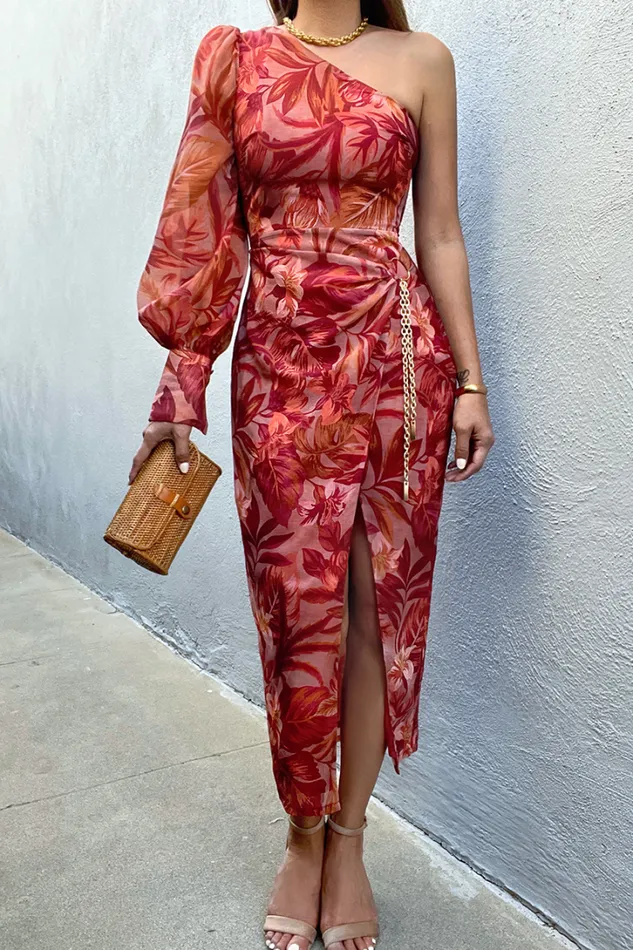 Runaway The Label Midi Dresses KANA MIDI DRESS Tropics 8211 Women