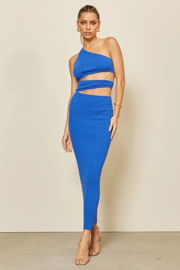 Runaway The Label Midi Dresses Sonoma Midi Dress Royal 8211 Women