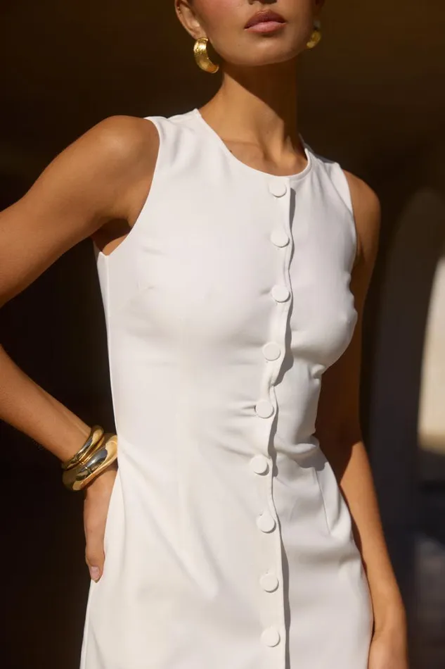 Runaway The Label Mini Dresses TYLA MINI DRESS White 8211 Women