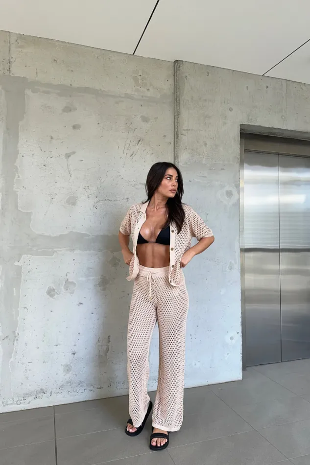 Runaway The Label Pants JAIDA PANT Sand 8211 Women Runaway The Label Pants JAIDA PANT Sand 8211 Women