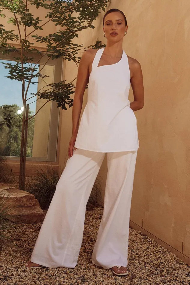 Runaway The Label Pants SAPHIRA PANT White 8211 Women
