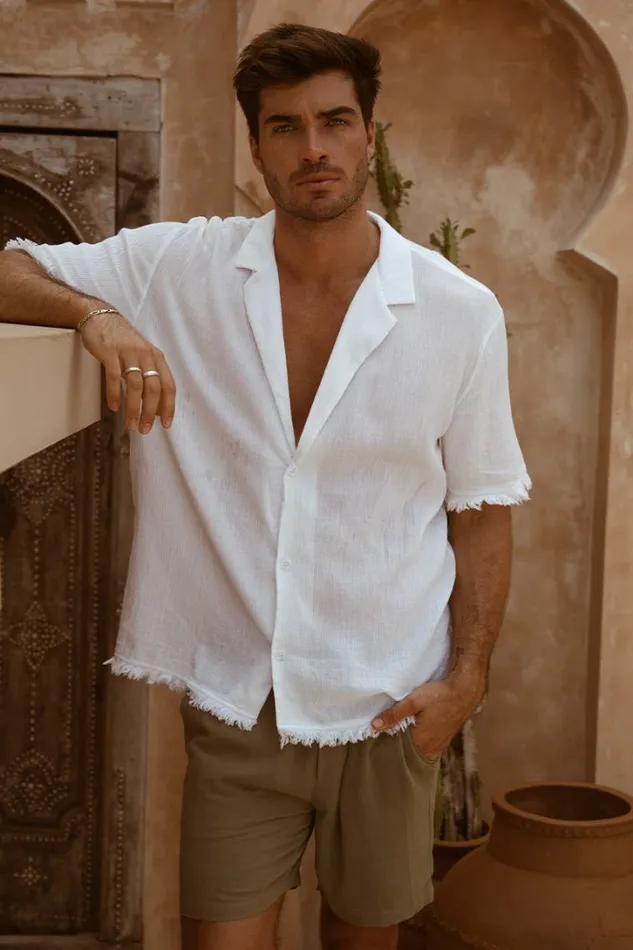 Runaway The Label Shirts ACE SHIRT White 8211 Men