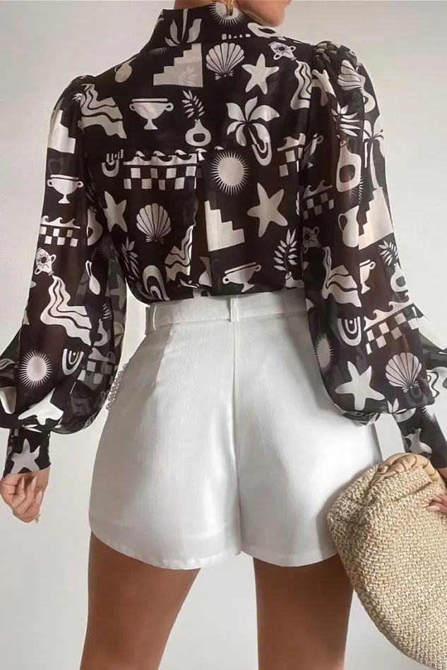 Runaway The Label Shirts and Blouses FLEETWOOD BLOUSE Cove Black 8211 Women