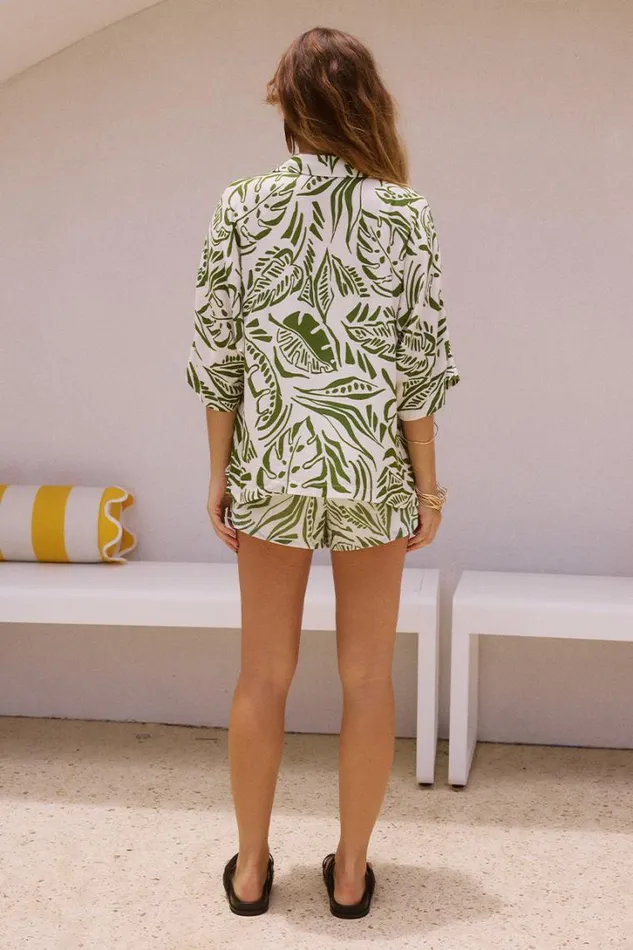 Runaway The Label Shirts and Blouses VENUS SHIRT Santino Olive 8211 Women