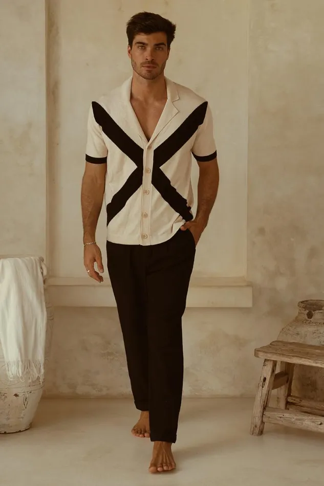 Runaway The Label Shirts ARCHIE SHIRT Sandblack 8211 Men