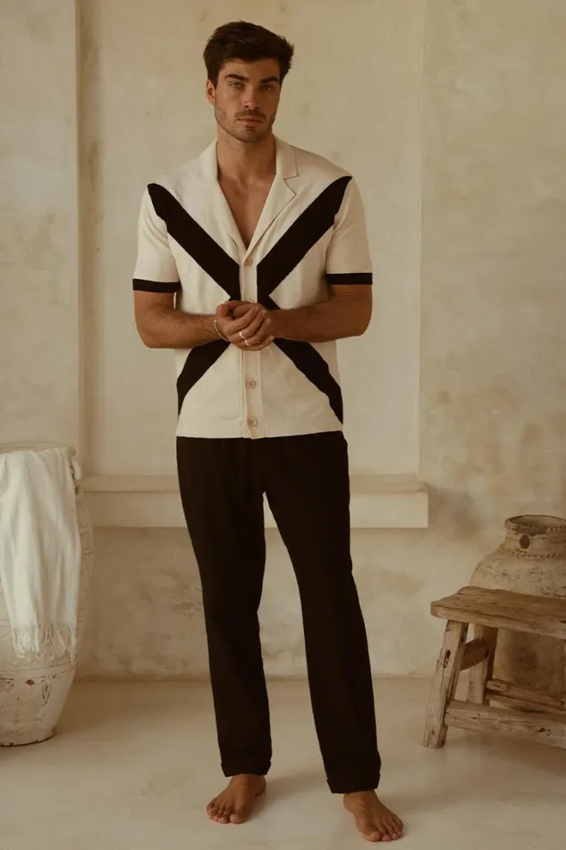 Runaway The Label Shirts ARCHIE SHIRT Sandblack 8211 Men