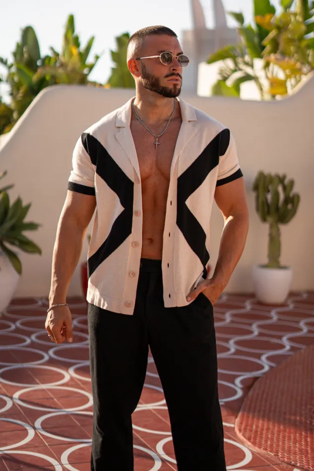 Runaway The Label Shirts ARCHIE SHIRT Sandblack 8211 Men