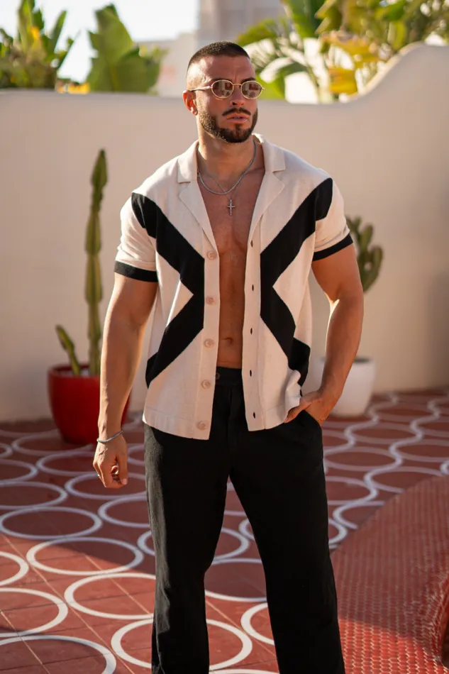 Runaway The Label Shirts ARCHIE SHIRT Sandblack 8211 Men