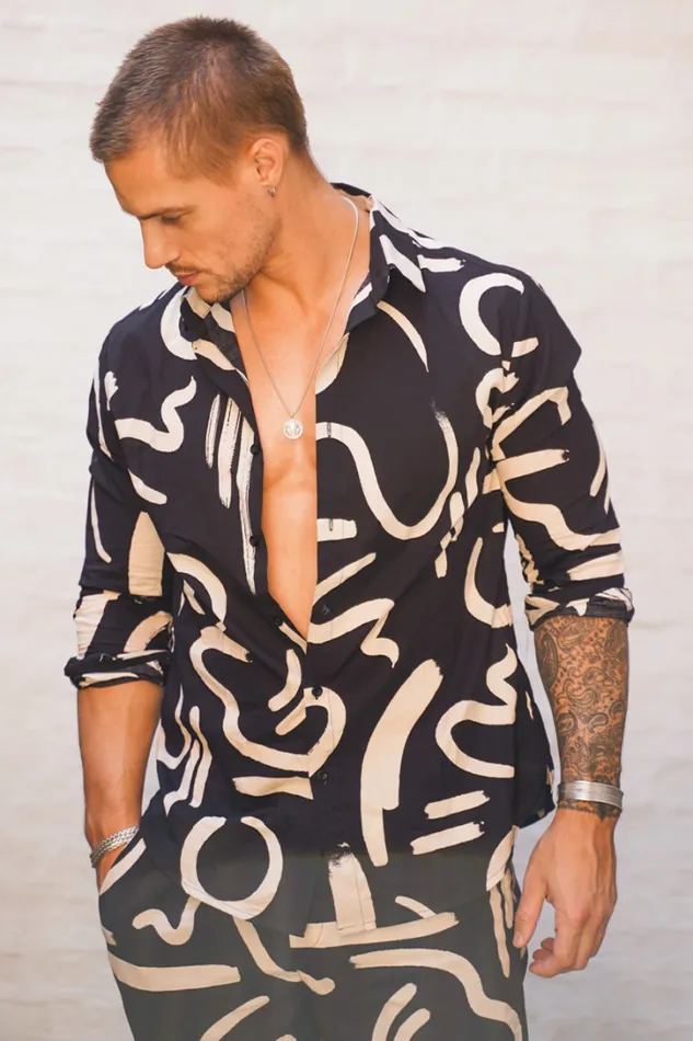 Runaway The Label Shirts LS SHIRT York Black 8211 Men Runaway The Label Shirts LS SHIRT York Black 8211 Men
