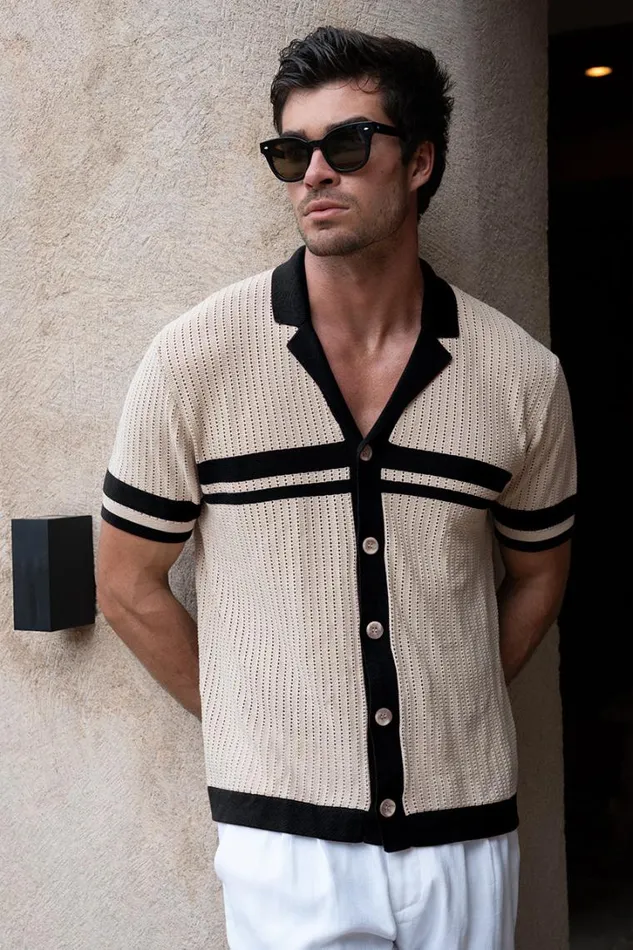 Runaway The Label Shirts OWEN SHIRT Sandblack 8211 Men