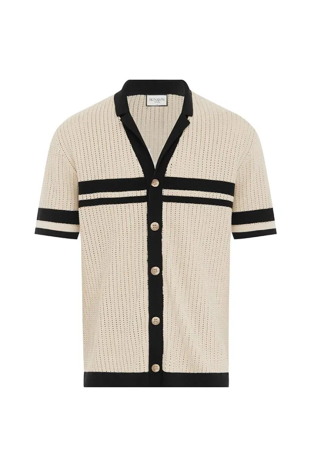 Runaway The Label Shirts OWEN SHIRT Sandblack 8211 Men