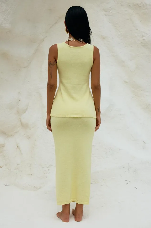 Runaway The Label Summer Sets NADINA TOP Lemon 8211 Women