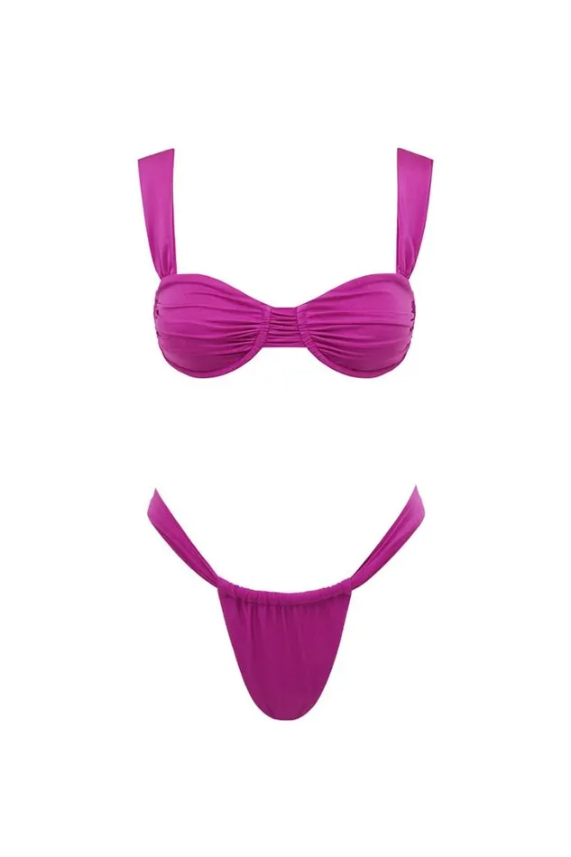 Runaway The Label Summer Sets TROPEZ BOTTOM Fuchsia 8211 Women