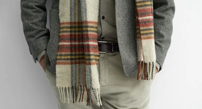 Scarves Gloves and Hats Men Oliver Sweeney Knill StoneRed