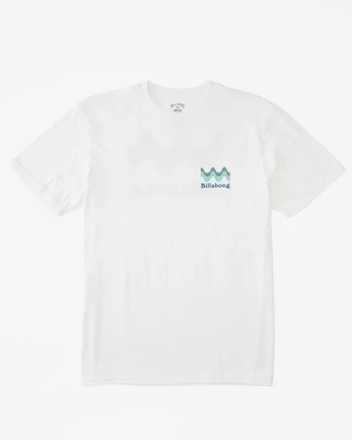 Segment Short Sleeve TShirt White Men Billabong TShirts