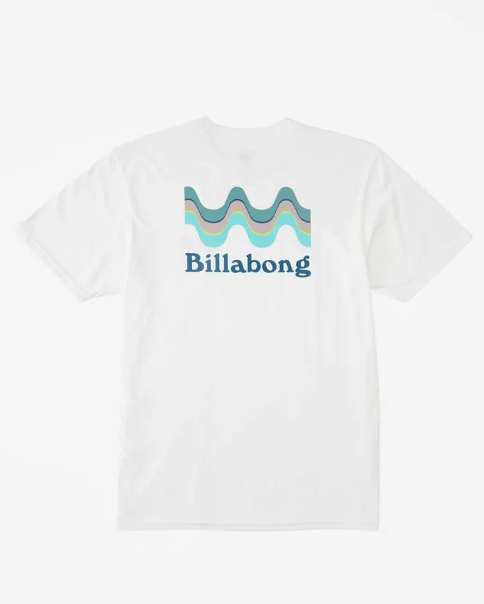 Segment Short Sleeve TShirt White Men Billabong TShirts