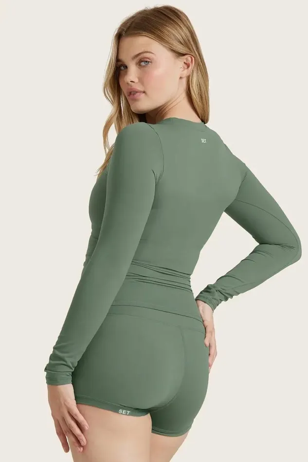 SET ACTIVE Activewear AIRLUXE BREATHE LONG SLEEVE 8211 REFRESH 8211 Women