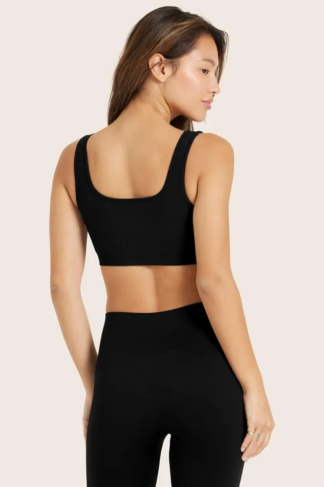 SET ACTIVE Activewear SCULPTFLEX POWER BOX CUT BRA 8211 ONYX 8211 Women