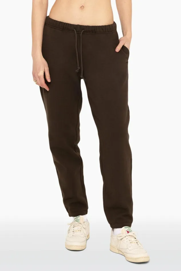 SET ACTIVE Bottoms HEAVYWEIGHT SWEATS DRAWSTRING SWEATPANTS 8211 ESPRESSO 8211 Women